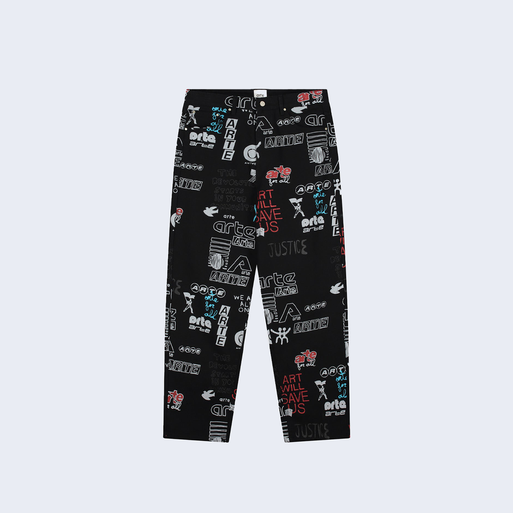 Art Saves Pants Black
