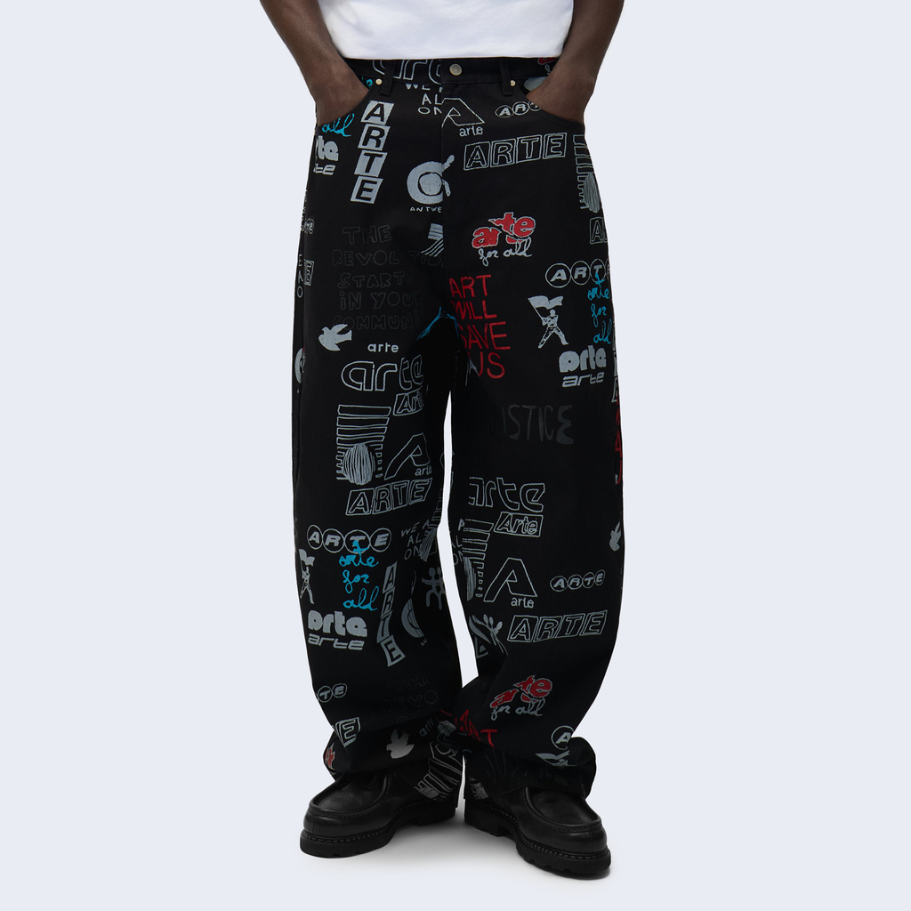 Art Saves Pants Black