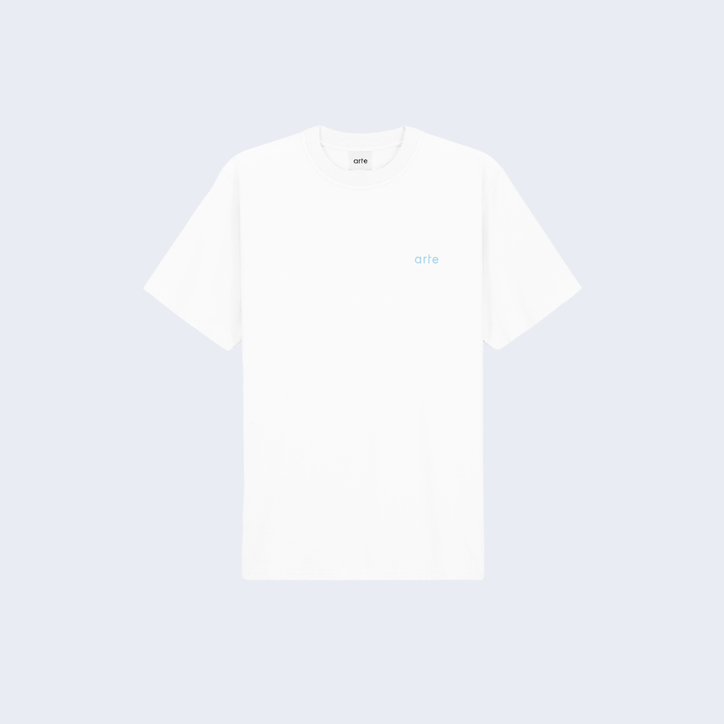 Teo Back Multi Runner T-Shirt White