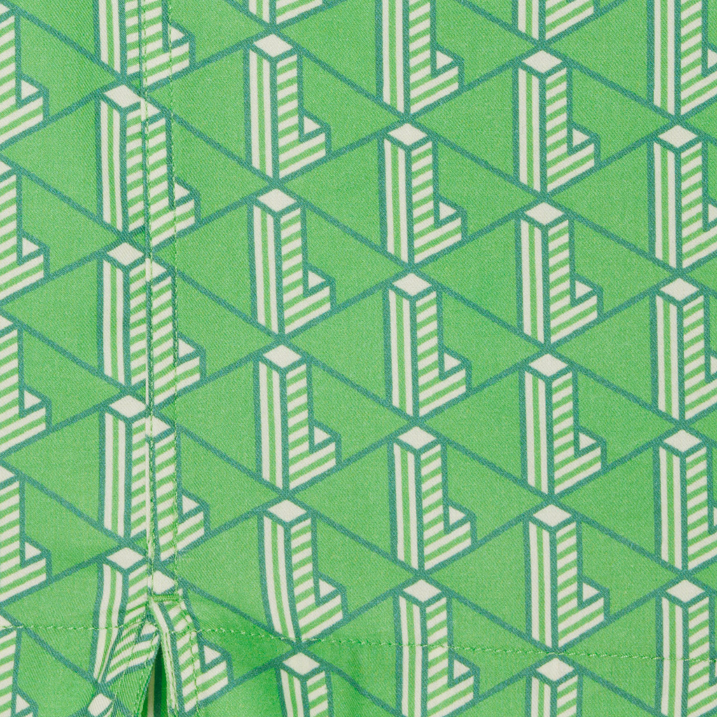 Monogram Shirts Green / White