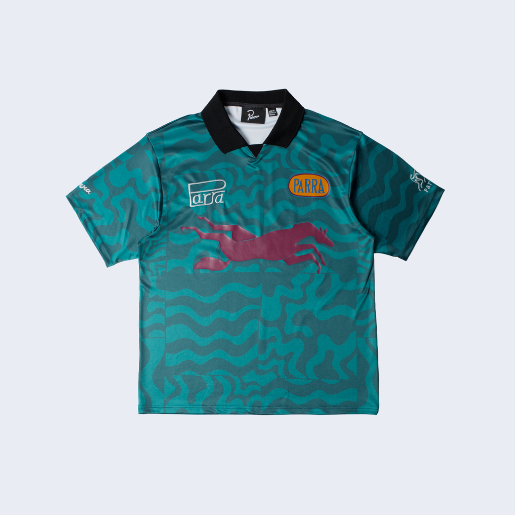 Sports Flage Polo Shirt Deep Sea Green