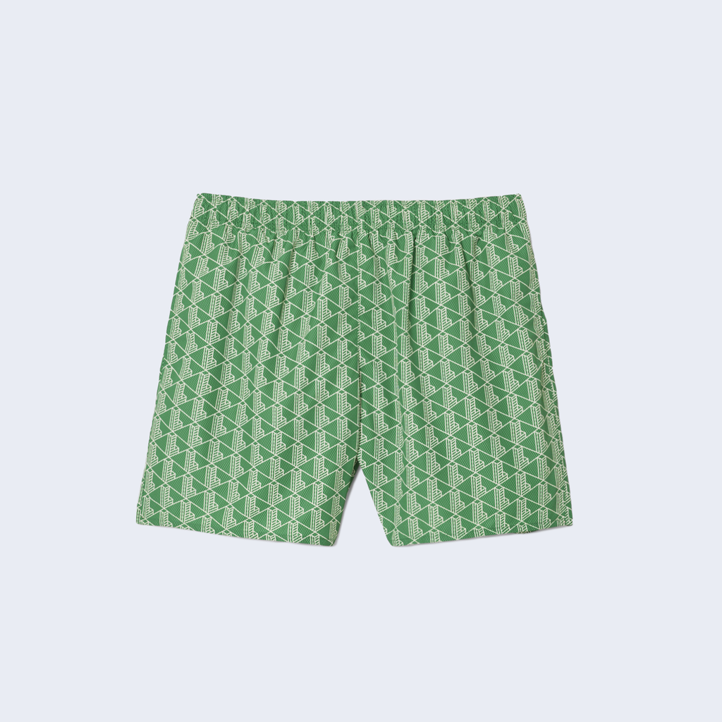 Monogram Swim Shorts Green
