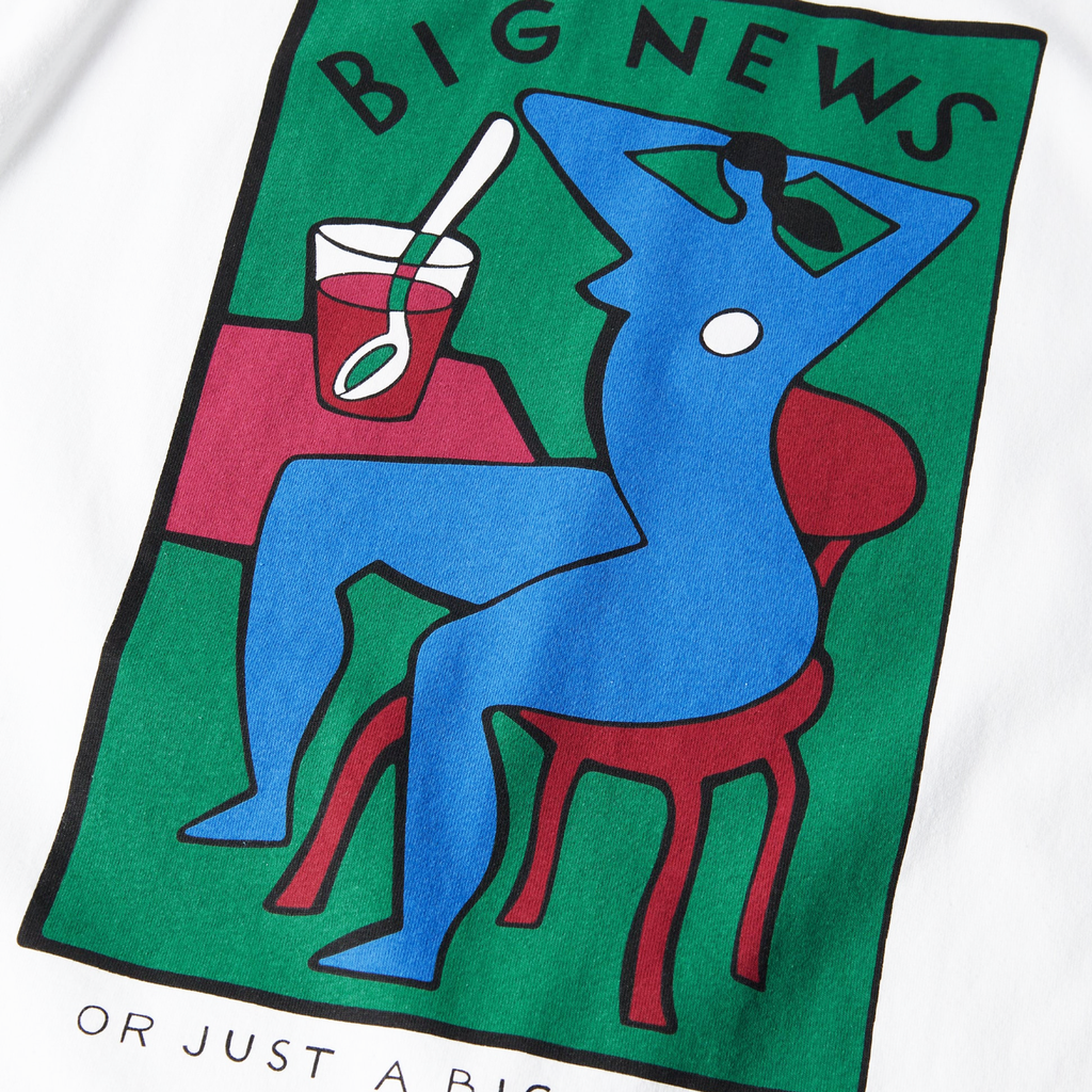 Big News T-Shirt White