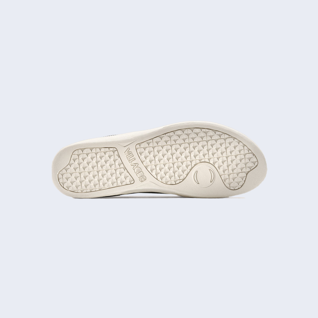 1.30 PM Black / White Canvas