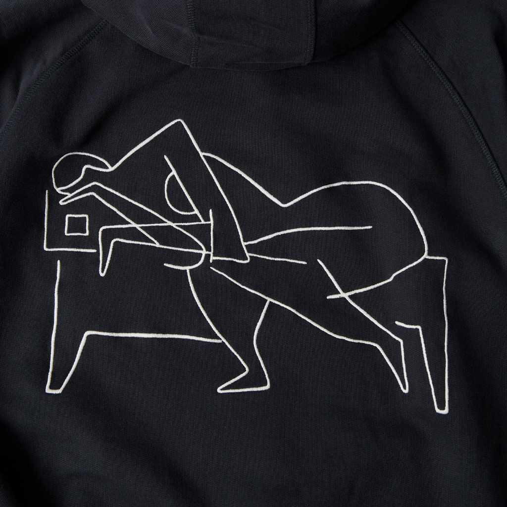 Sleep Now hooded Sweatshirt Black