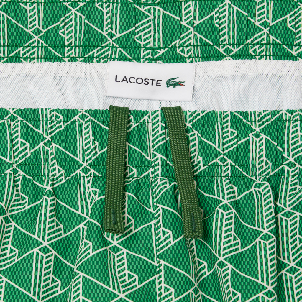 Monogram Swim Shorts Green