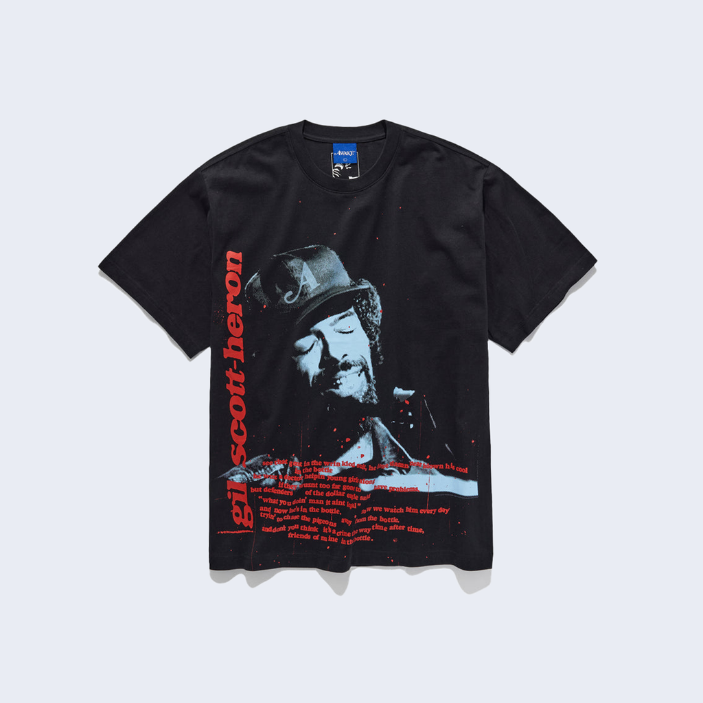 GIl Scott-Heron Icon Tee Black