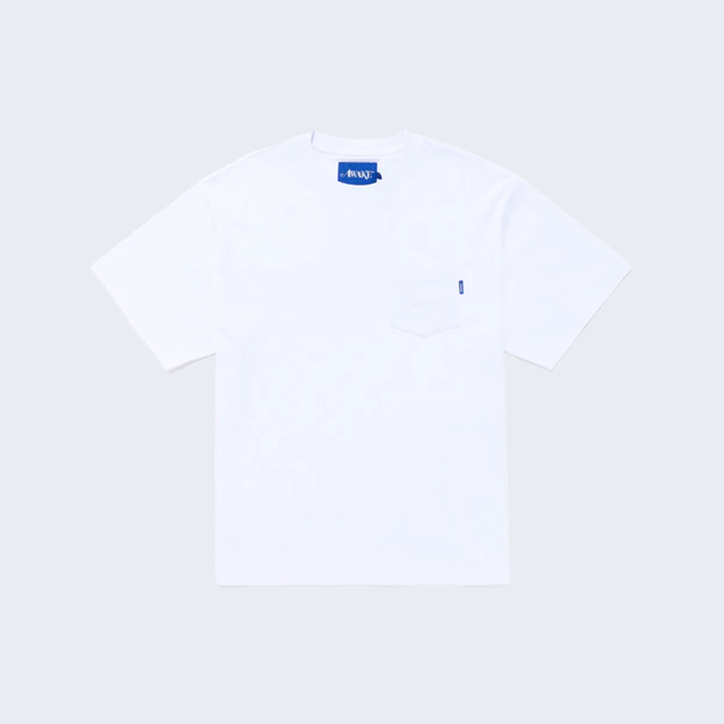 Classic Logo Pocket Tee White