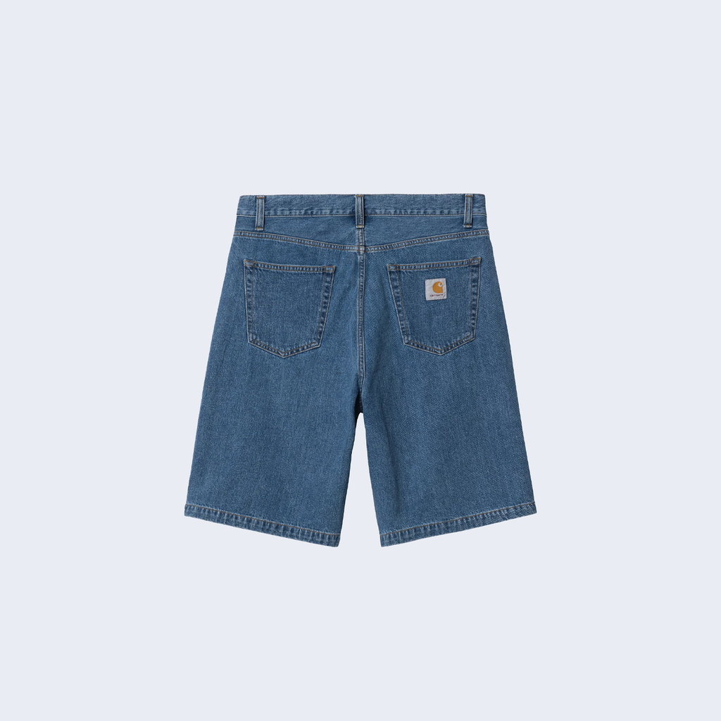 Landon Short Blue Heavy Stone Wash