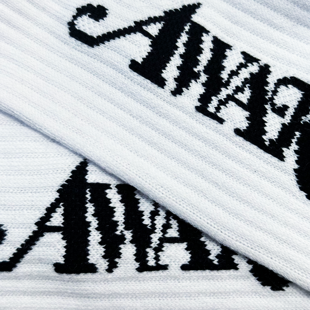 Classic Logo Socks White