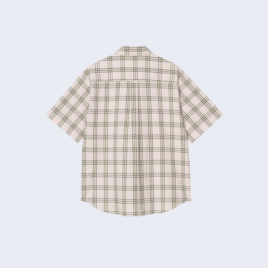 S/S Niven Shirt Air Pink / Wax