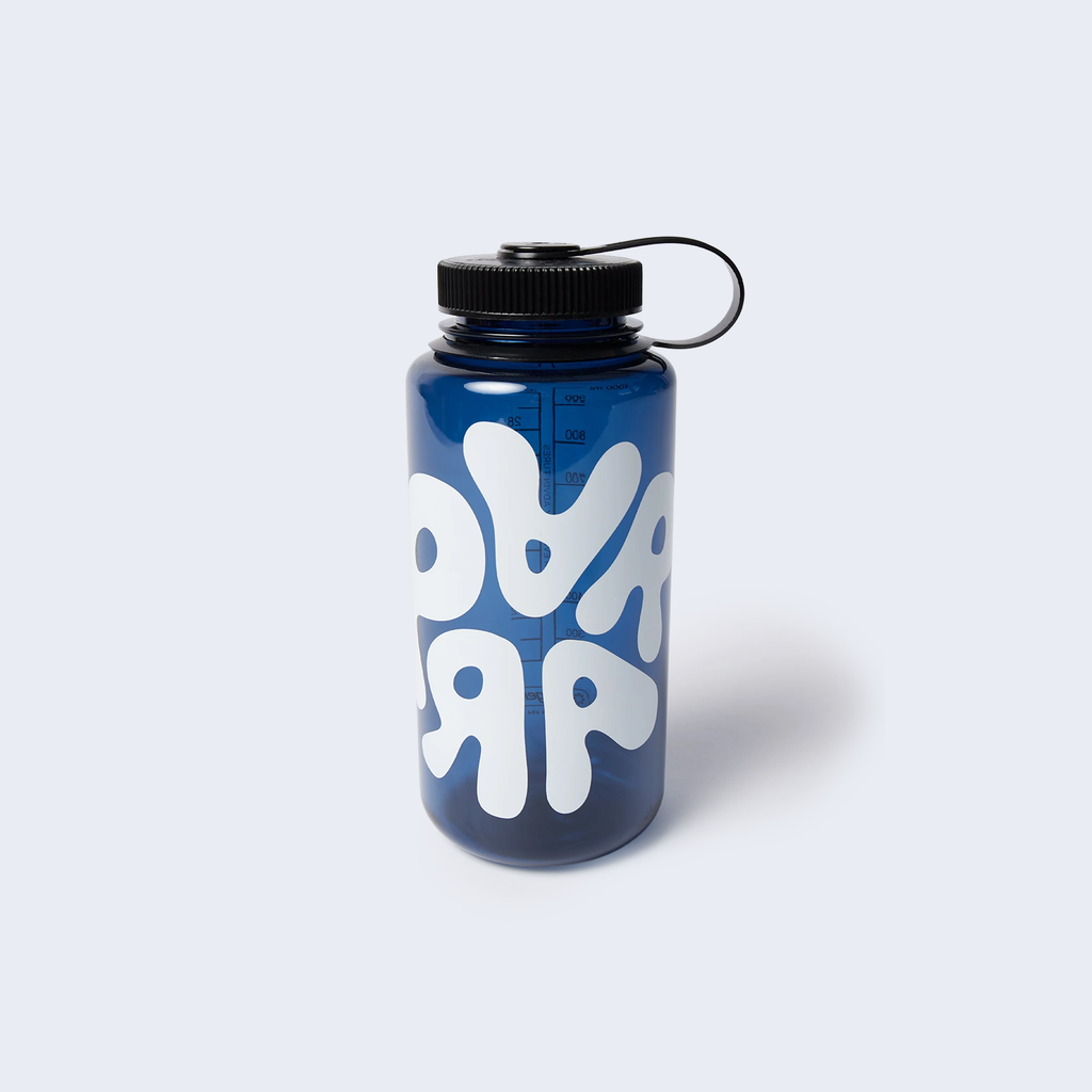 1976 Logo Nalgene Bottle Blue
