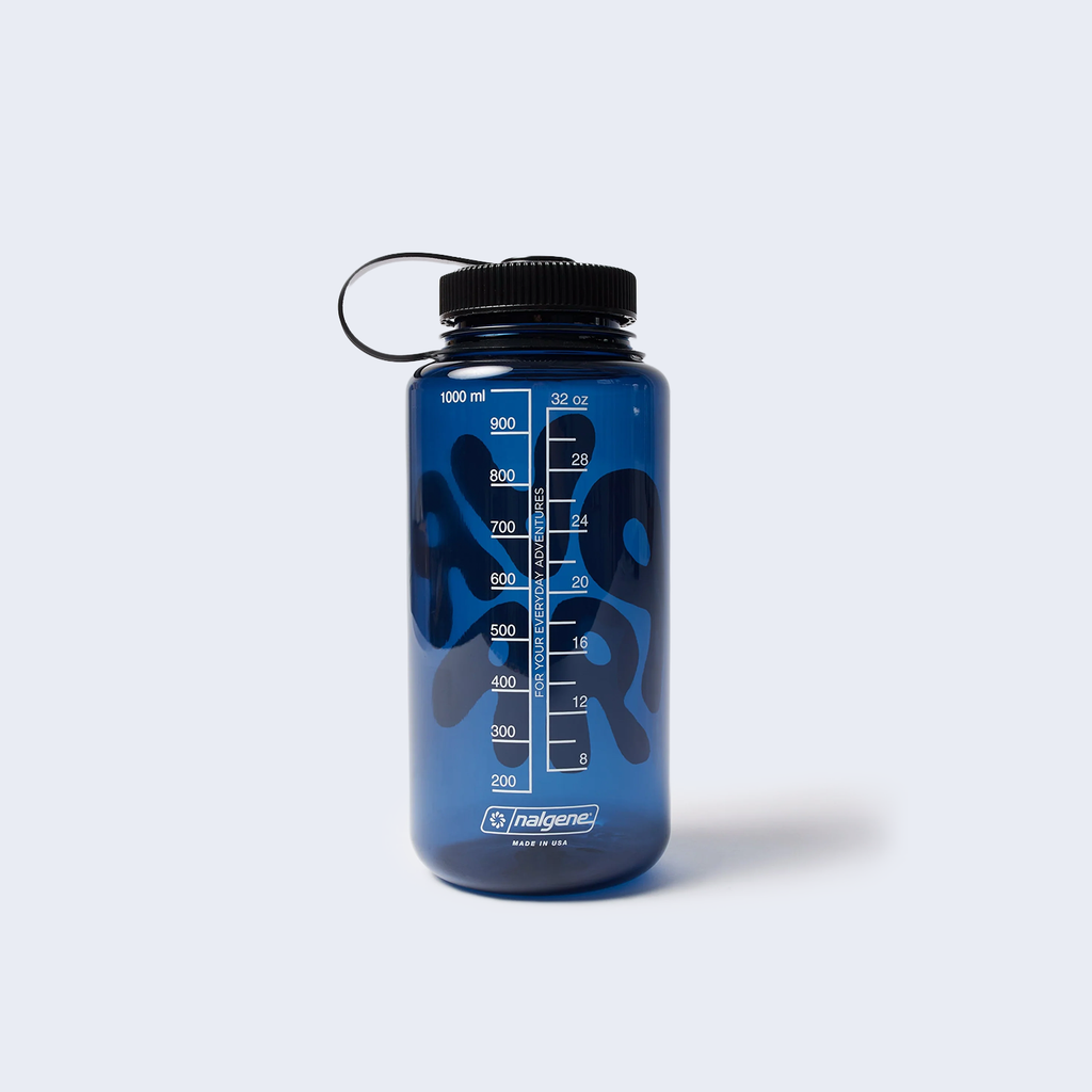1976 Logo Nalgene Bottle Blue