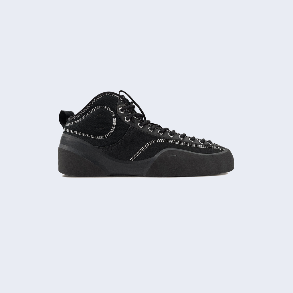 1 PM MID Black Leather / Canvas