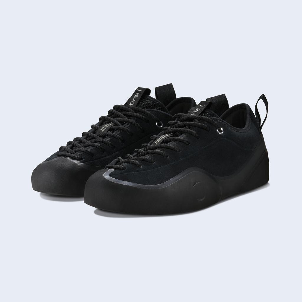 1 PM Black Leather