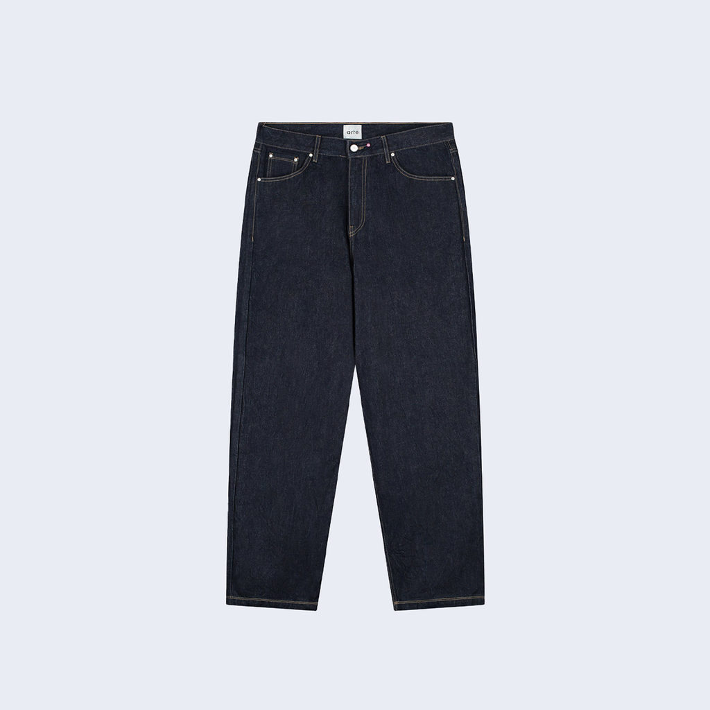 Basic Jeans Pants Raw Denim