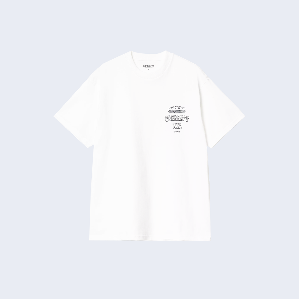 CDG Shirt x Lacoste Tee Multi Croco White