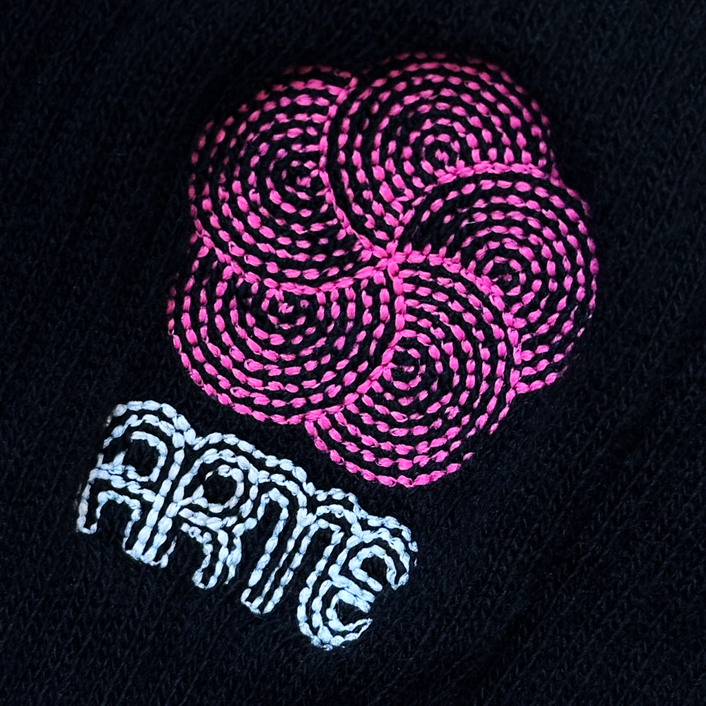 Arte Circle Logo Socks Black
