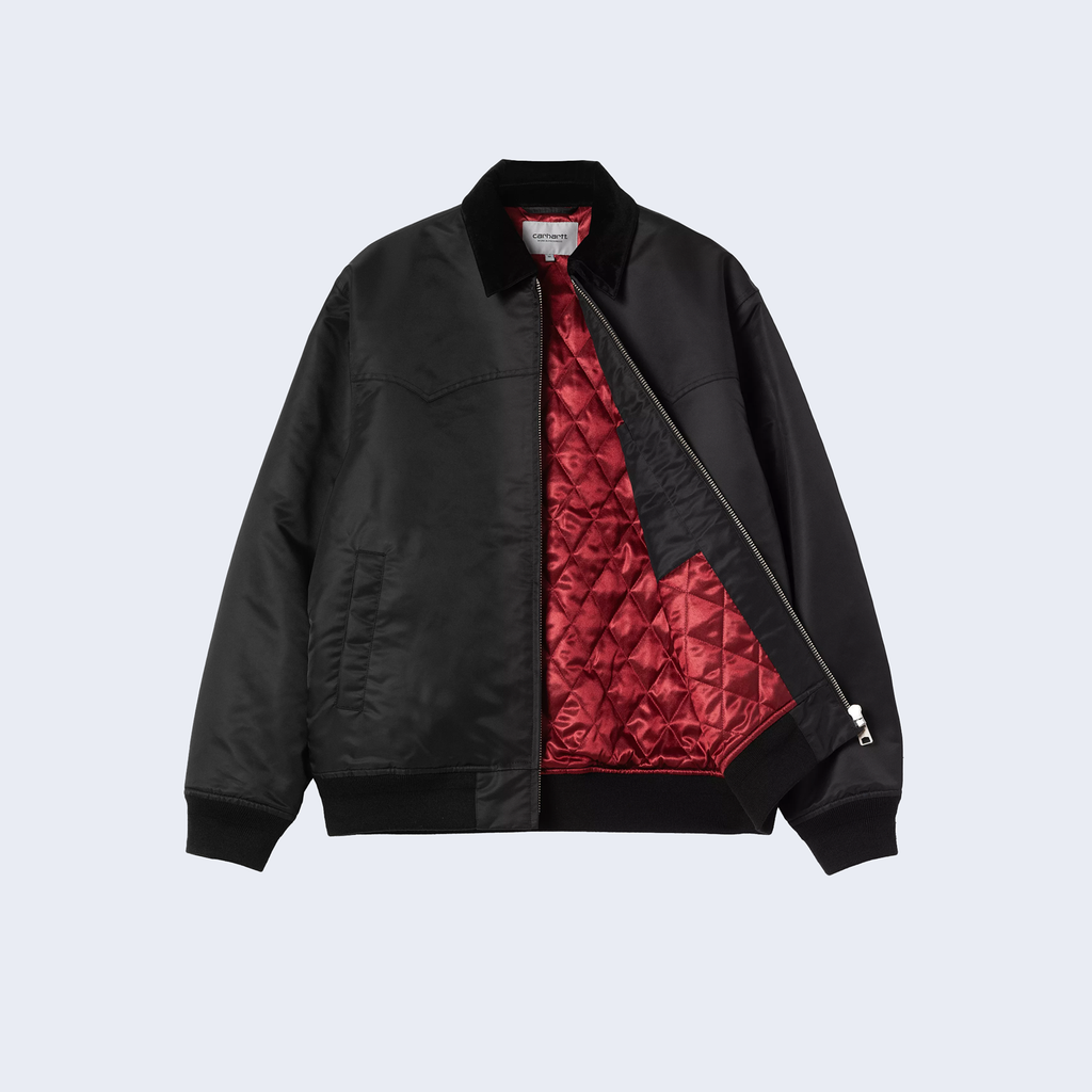 Santa Fe Alumni Jacket Black / Scarlet