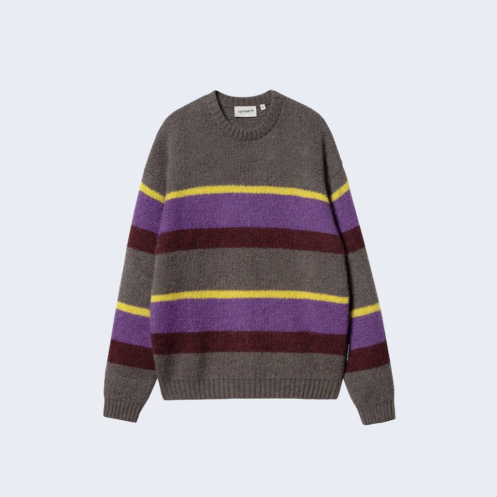 Merton Sweater Sundling Stripe Aura