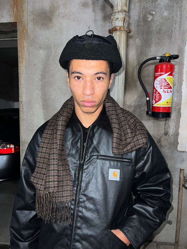 Lowis Scarf Lowis Houndstooth / Vitola Heathe