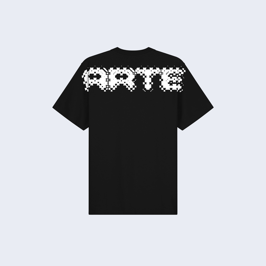 Pixel Back T-Shirt Black