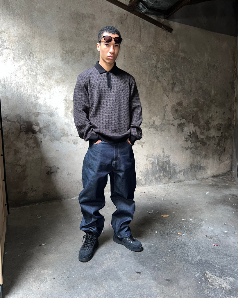 LS Lowis Polo Lowis Houndstooth / Vitola Heather