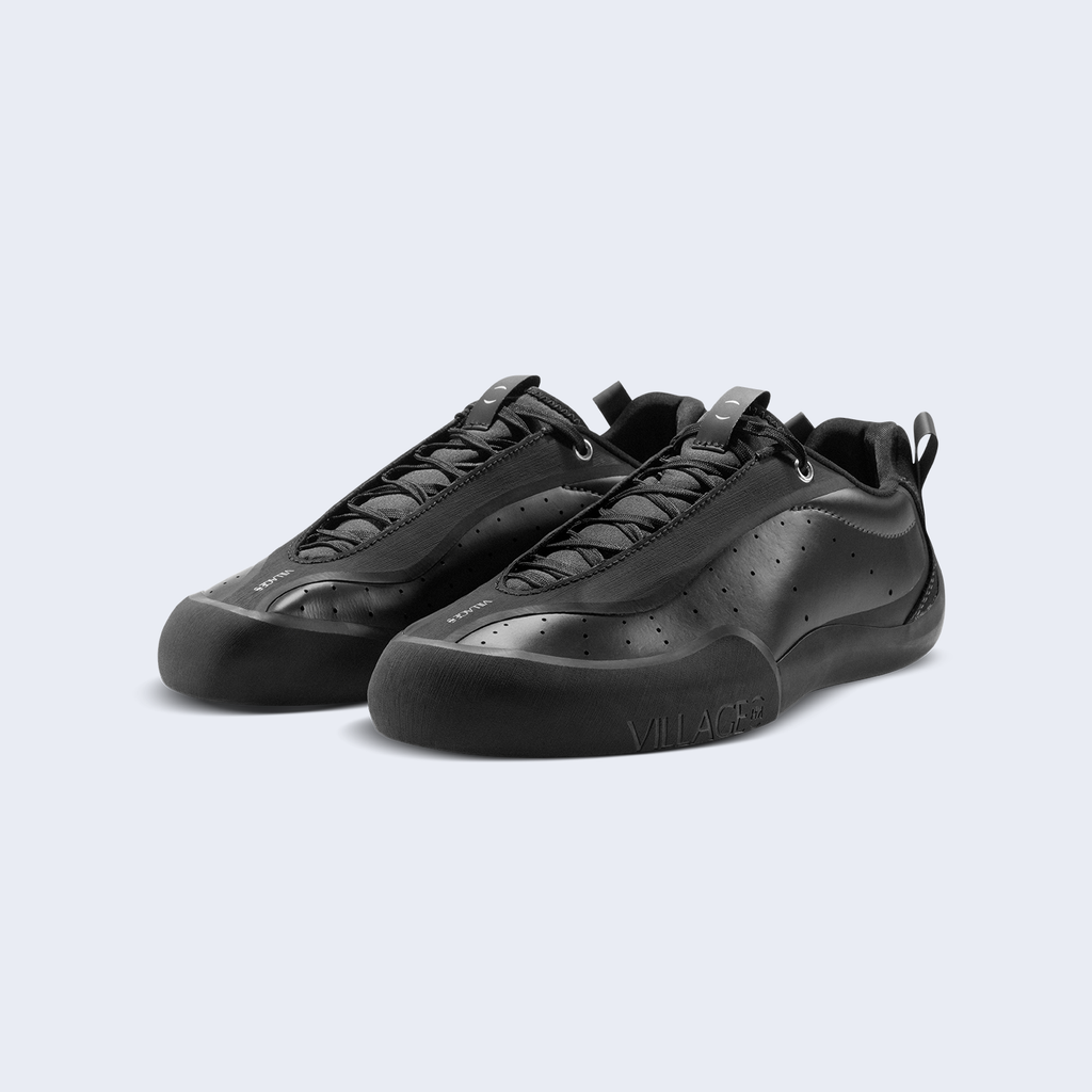 2 PM Maroon / Natural Black Synthetic Leather