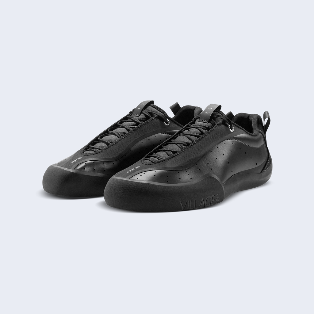 2 PM Anthracite / Natural Black Synthetic Leather