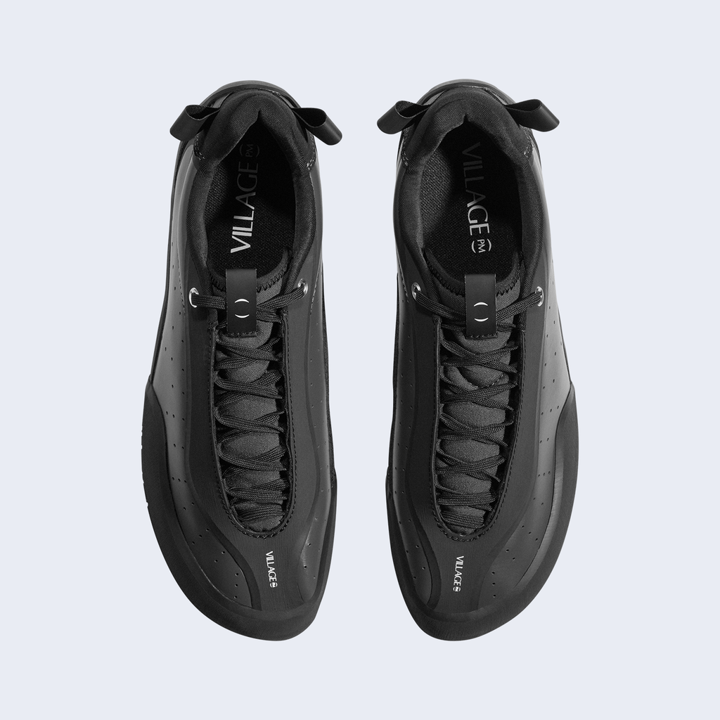 2 PM Anthracite / Natural Black Synthetic Leather