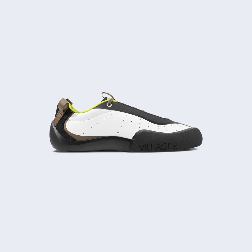 2 PM White / Lime Synthetic Leather