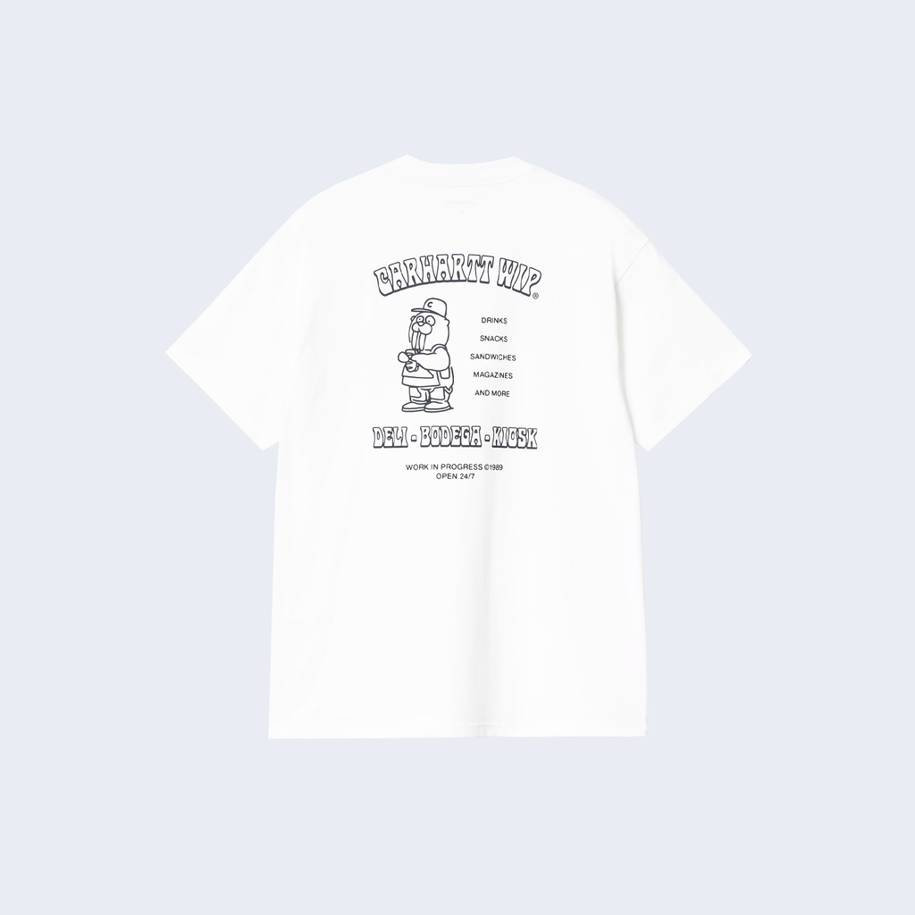 CDG Shirt x Lacoste Tee Multi Croco White