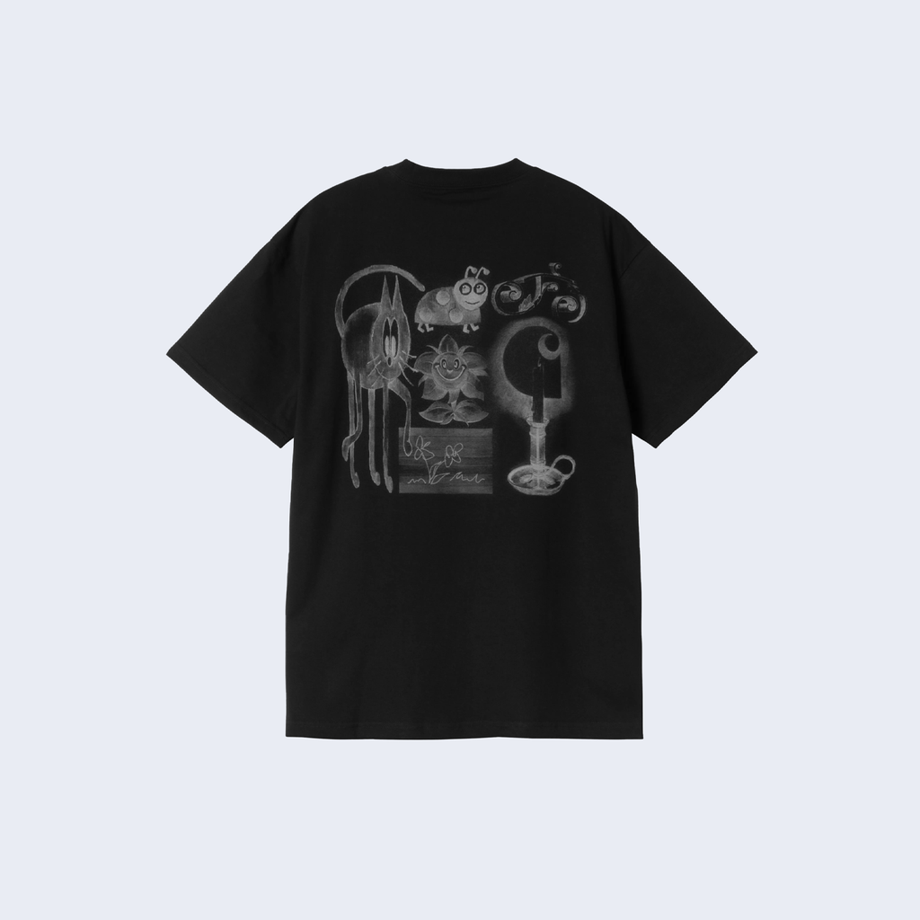 S/S Okniceok 01 T-Shirt Black