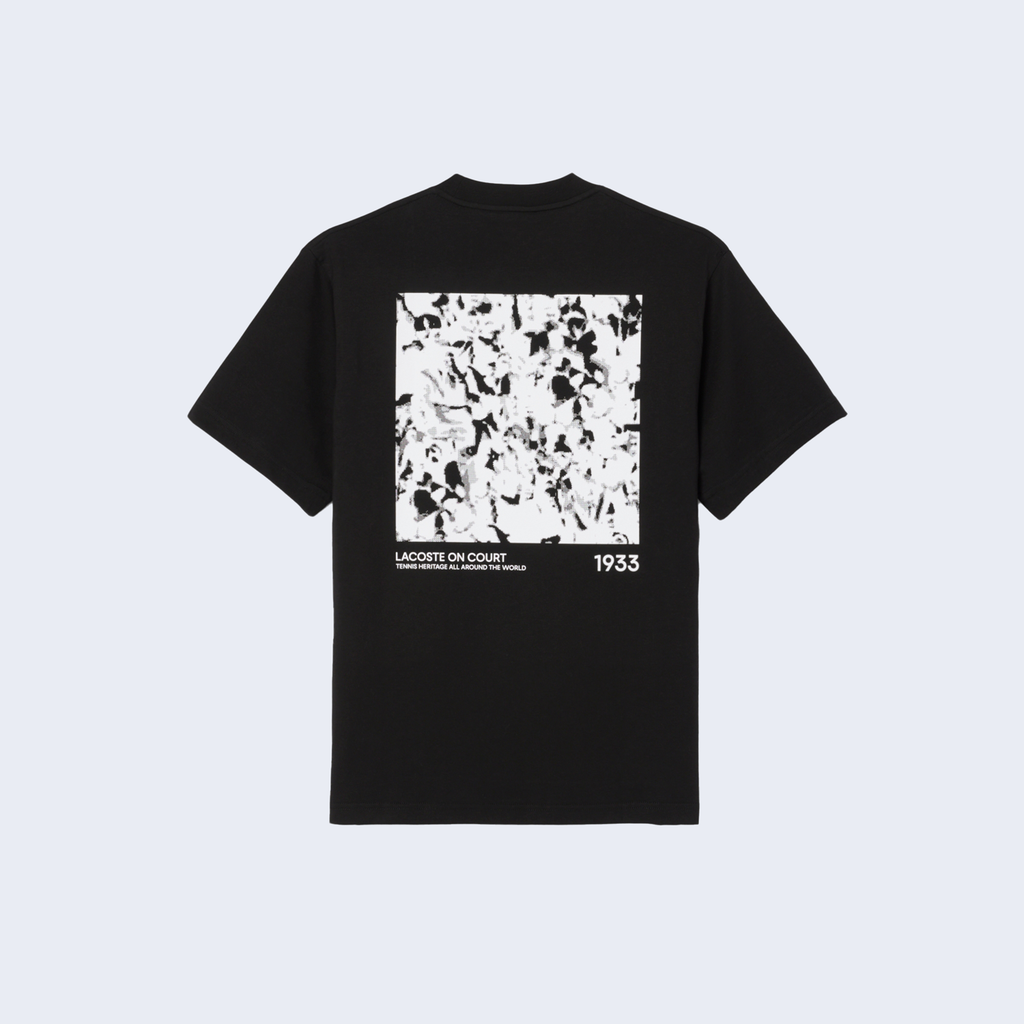 Printed Jersey T-Shirt Black