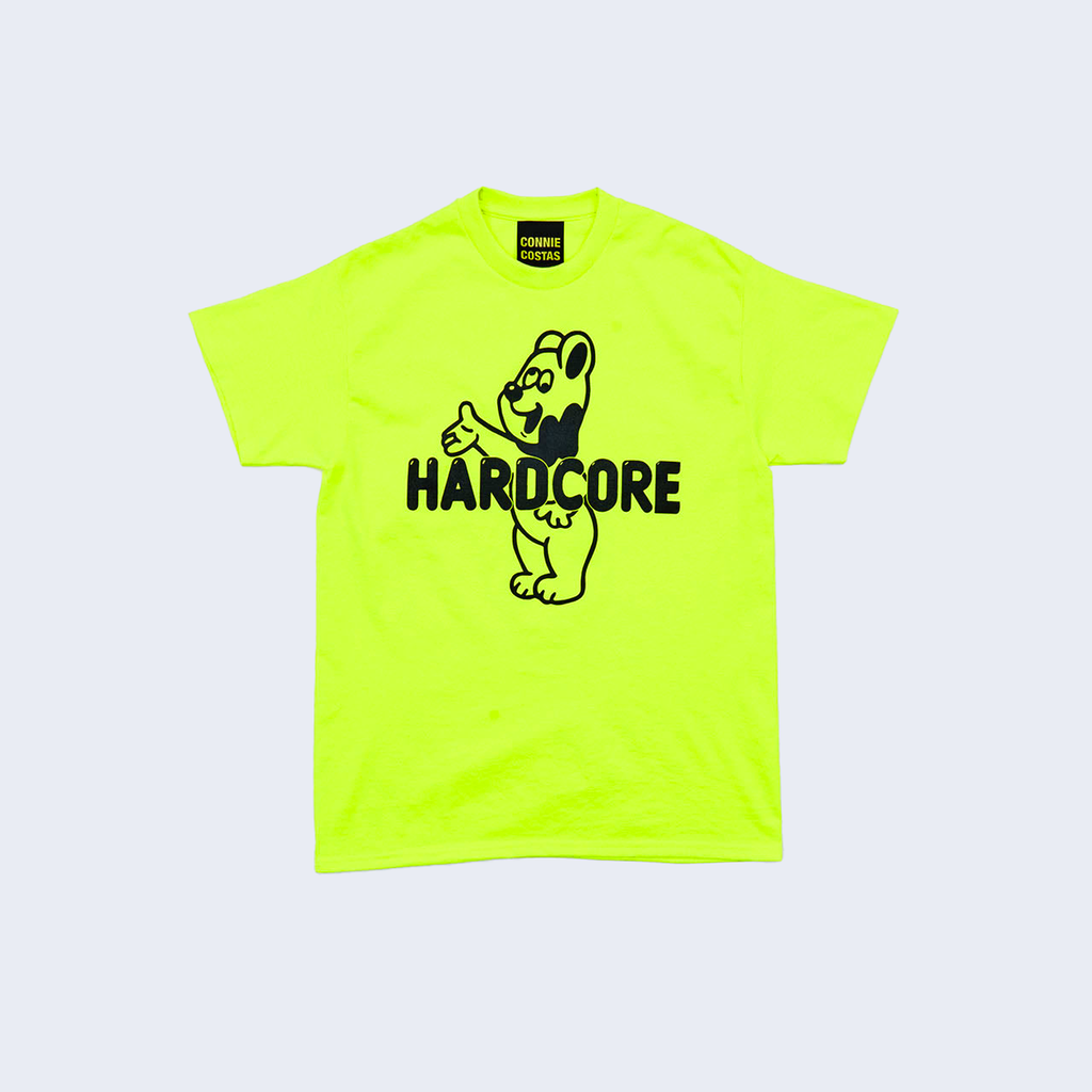 Hardcore Tee Safety Yellow