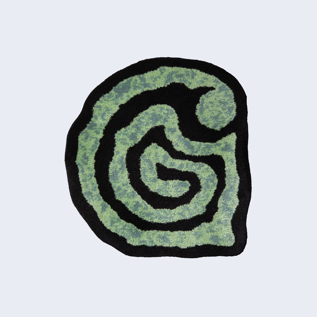 Helix Rug Black