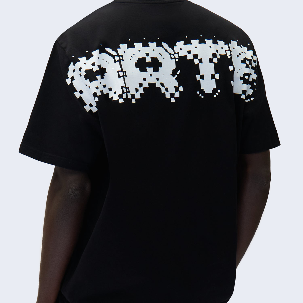 Pixel Back T-Shirt Black