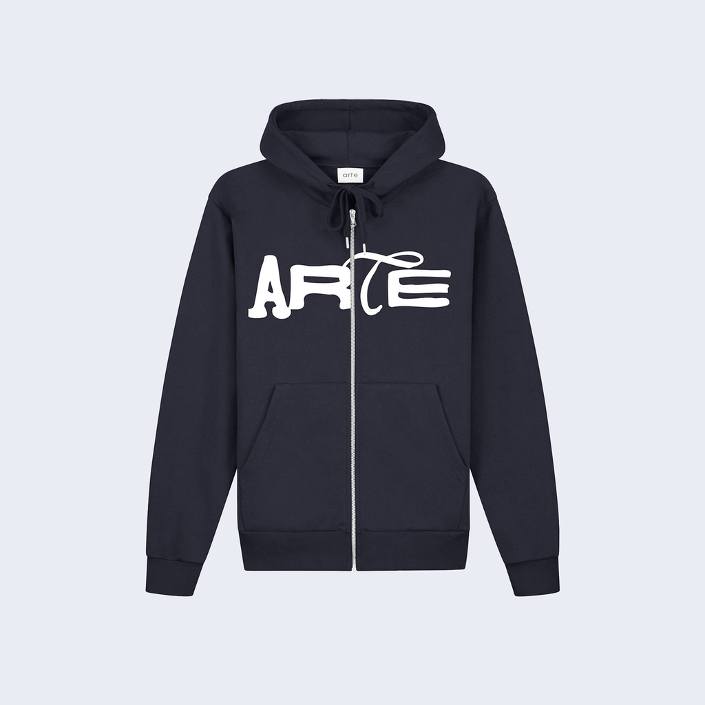 Energy Zip Hoodie Navy