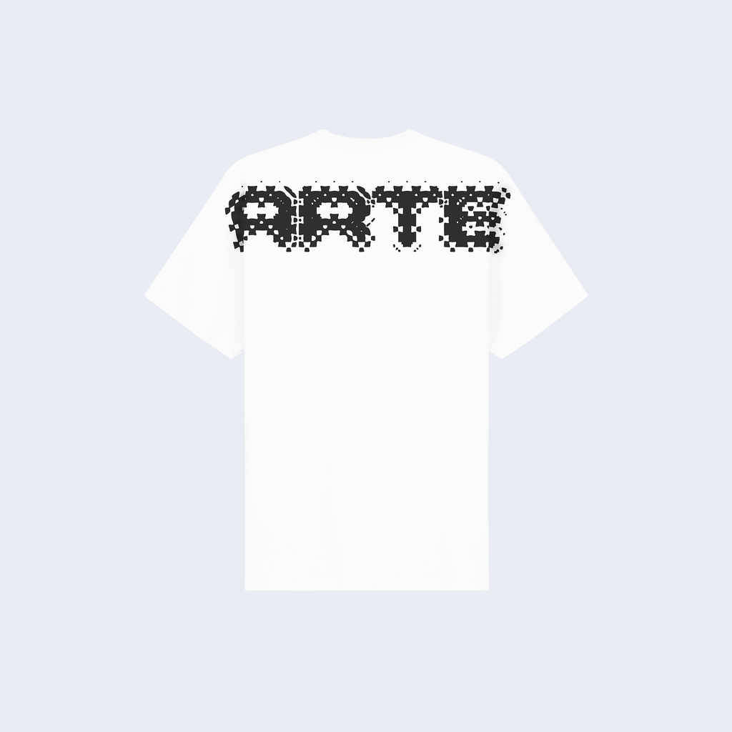 Pixel Back T-Shirt White