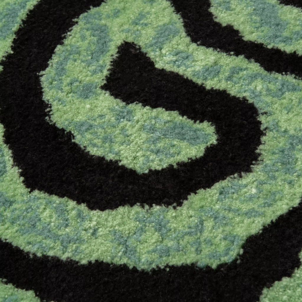 Helix Rug Black