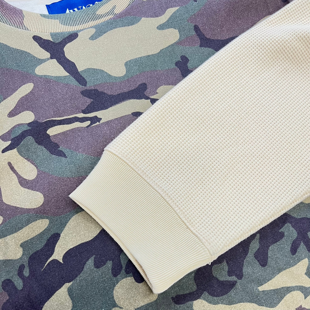 Waffle LS Shirt Camo
