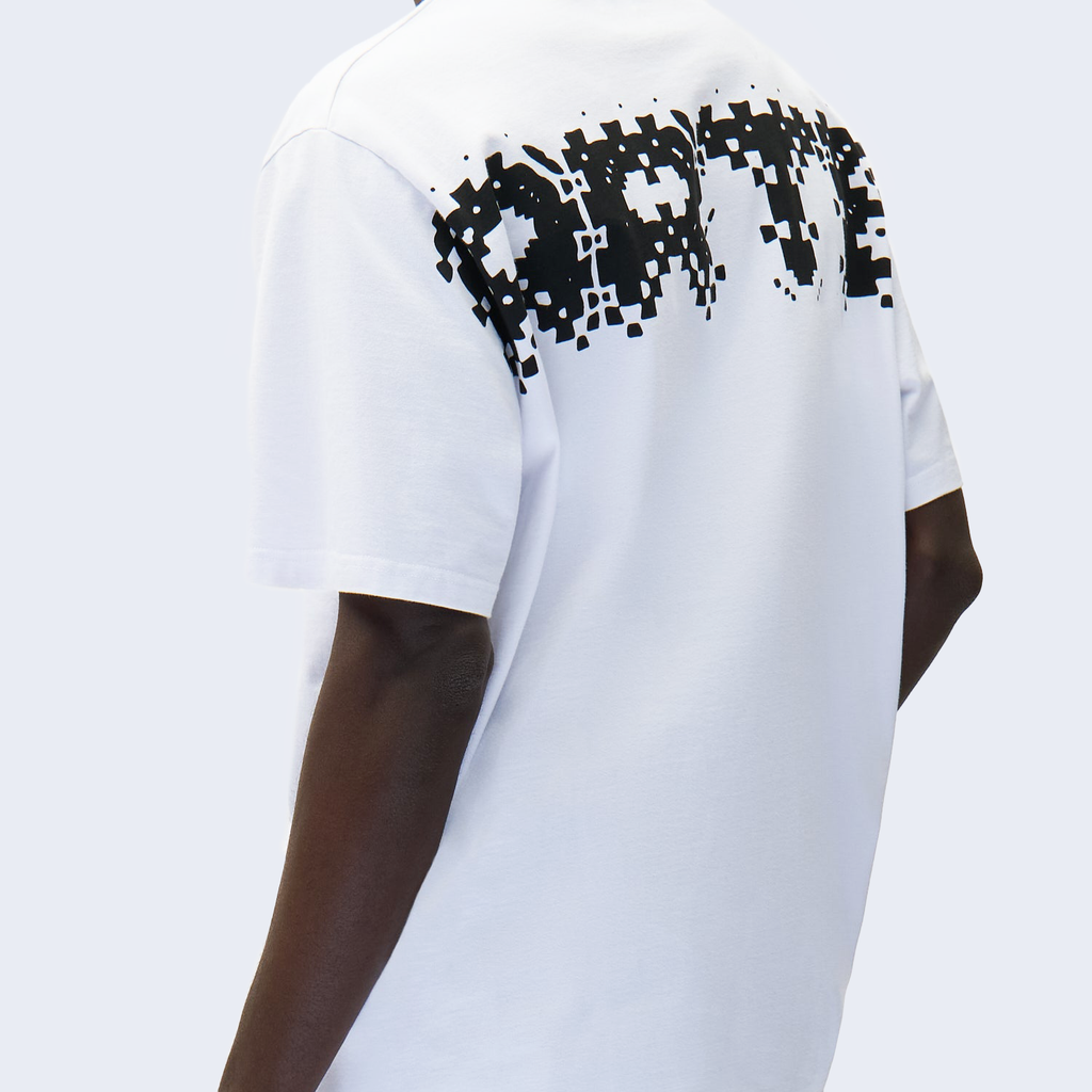 Pixel Back T-Shirt White