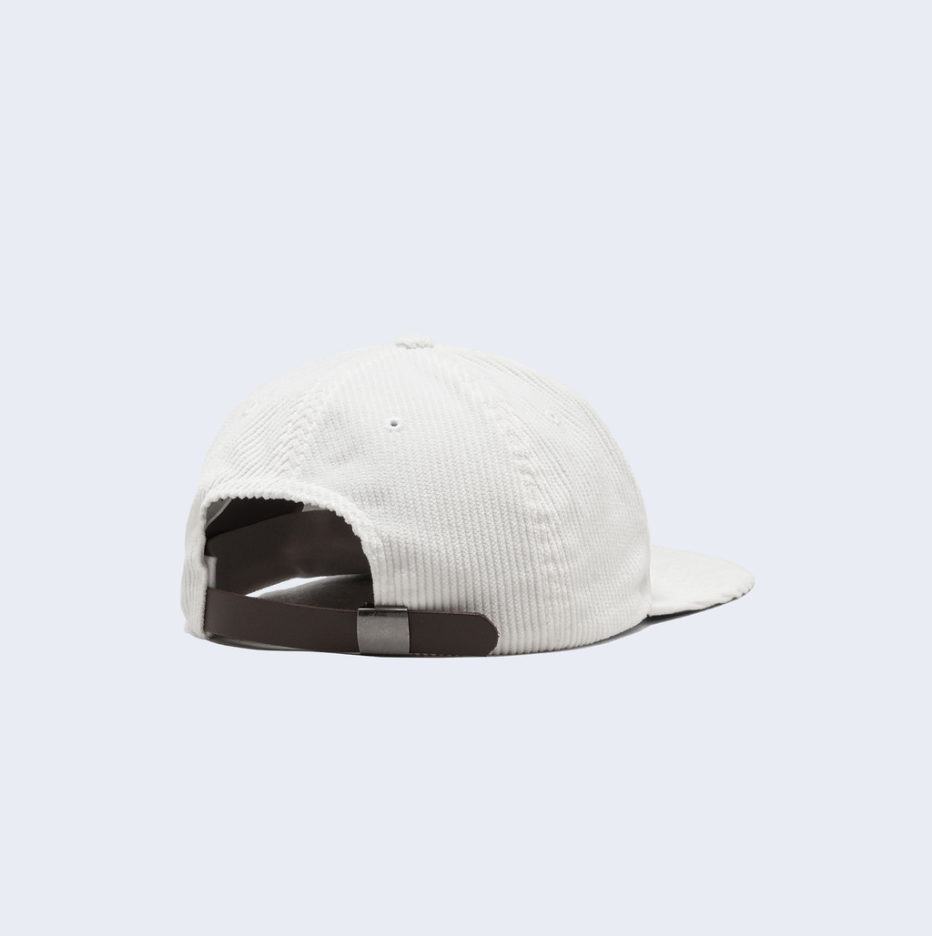 The Zoomies 6 Panel Hat White
