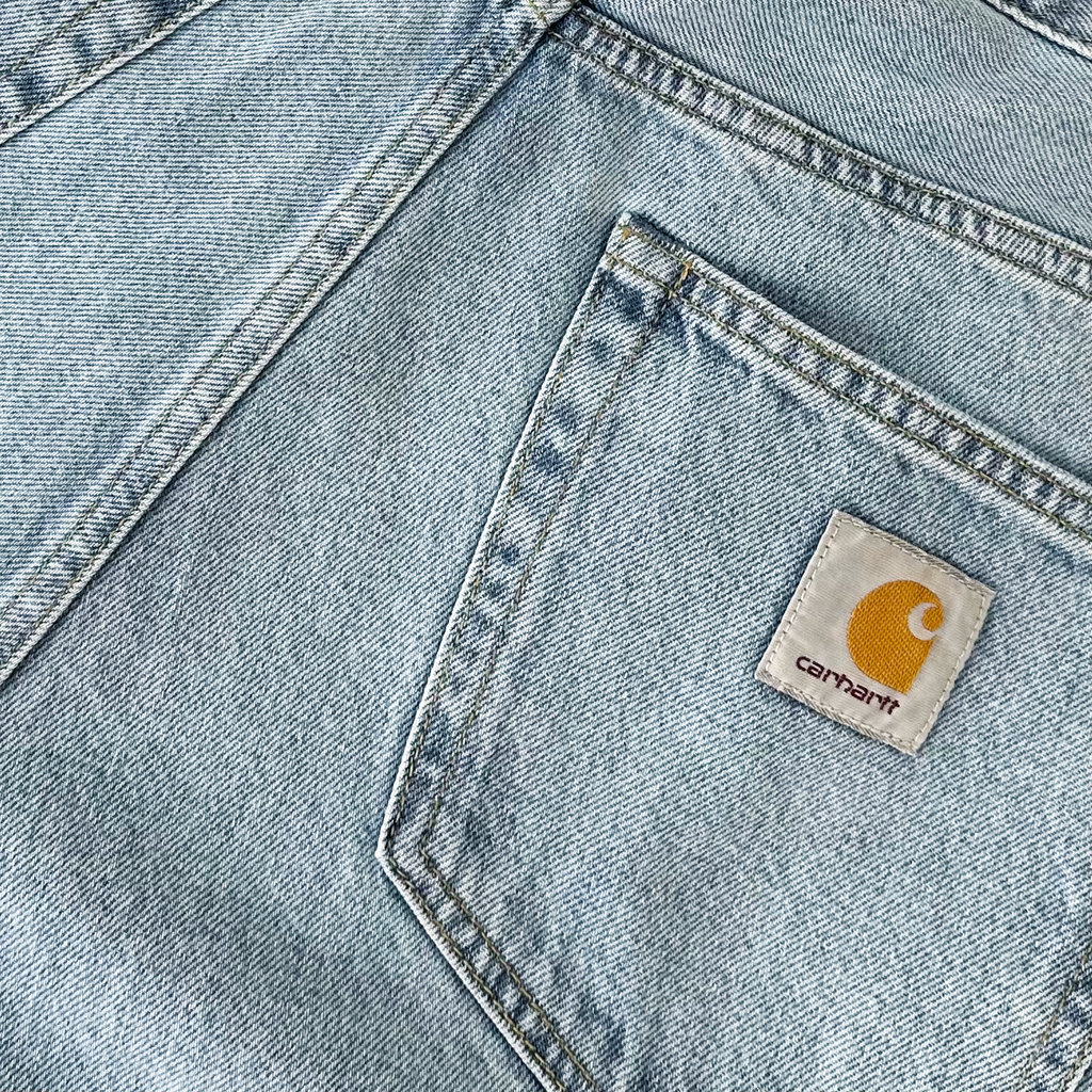 Landon Short Blue Bleached