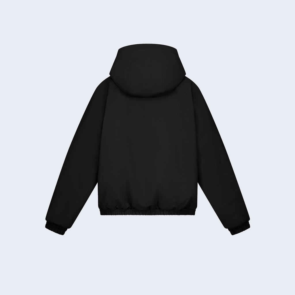 Nylon Reversible Jacket Black