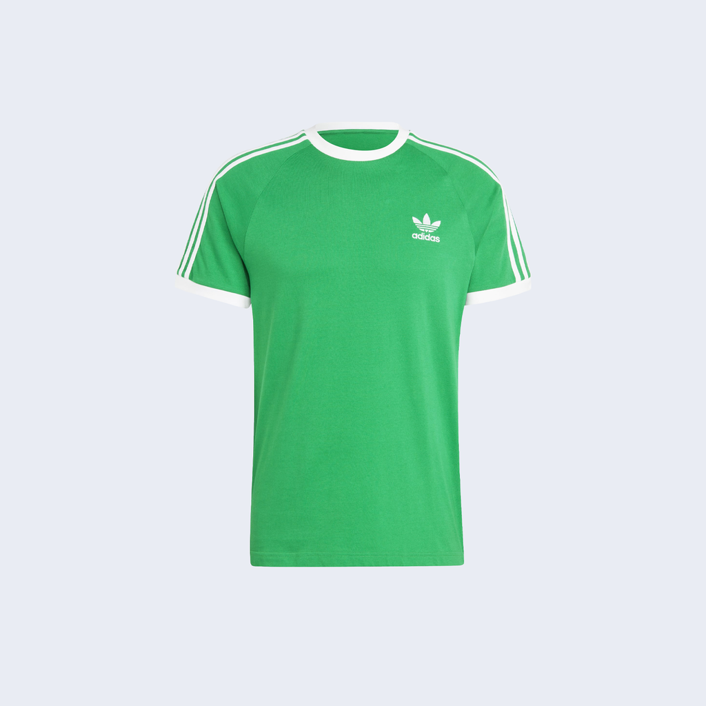 3 Stripes Adicolor Tee Green / White