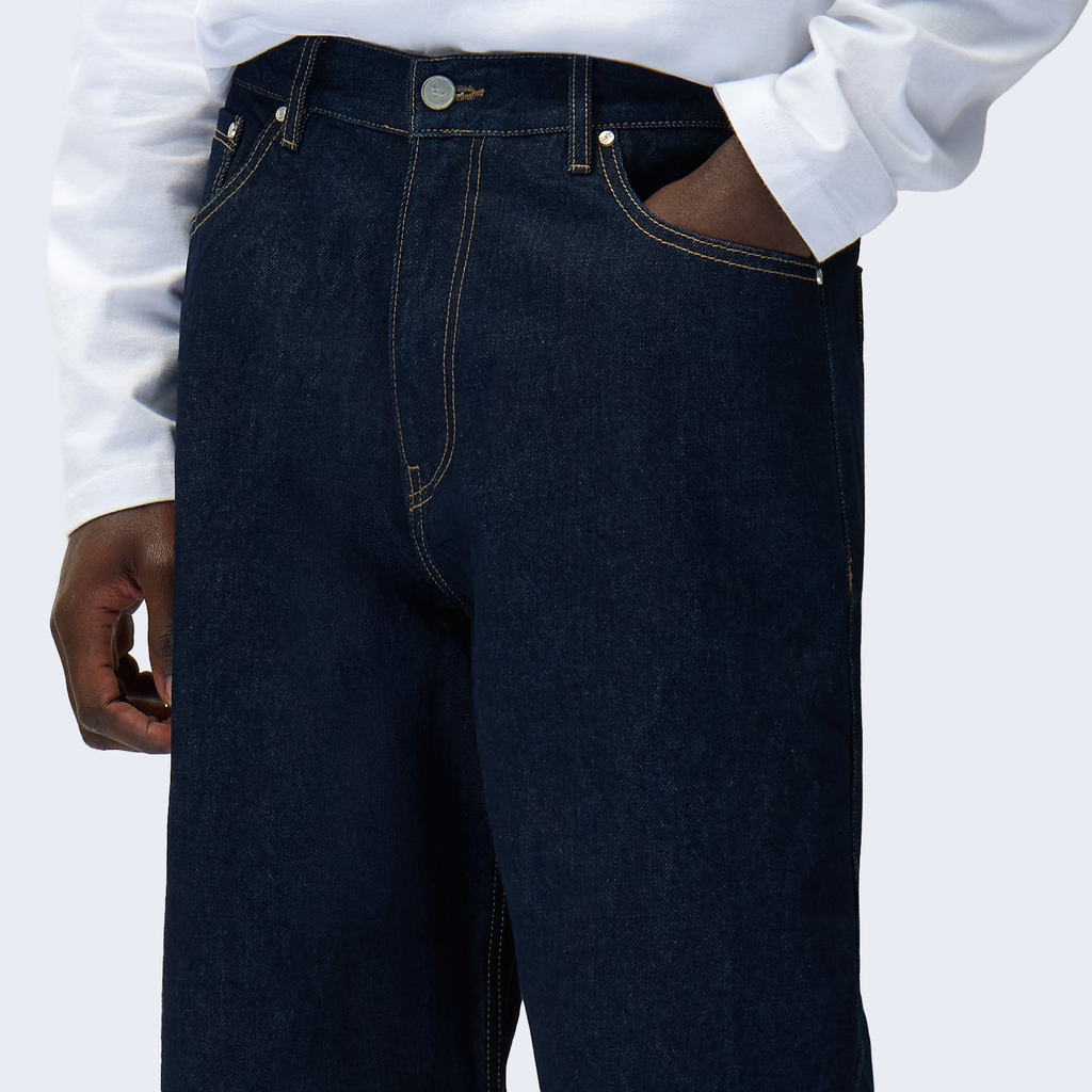 Basic Jeans Pants Raw Denim