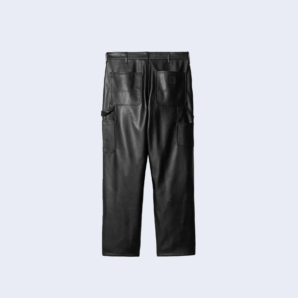 Single Knee Pant Polyurethane / Viscose Black