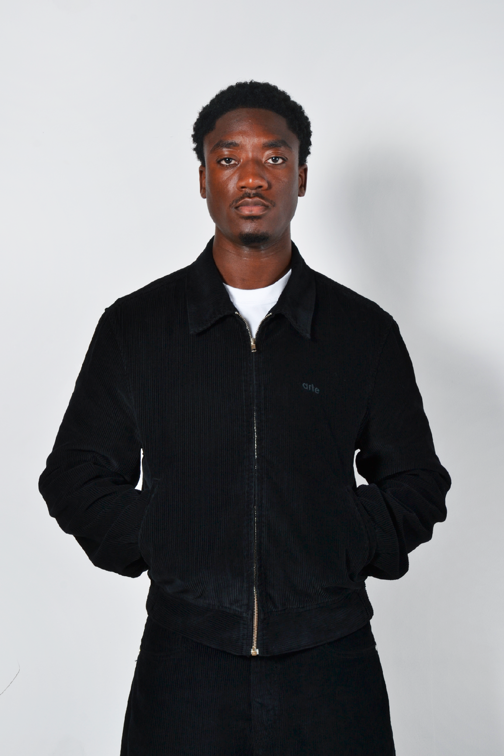 Corduroy Jacket Black
