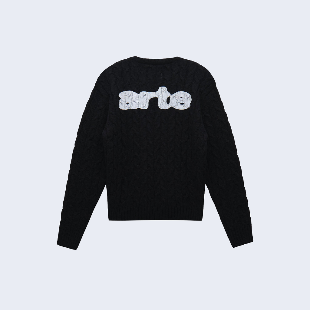 Arte Knit Sweater Black